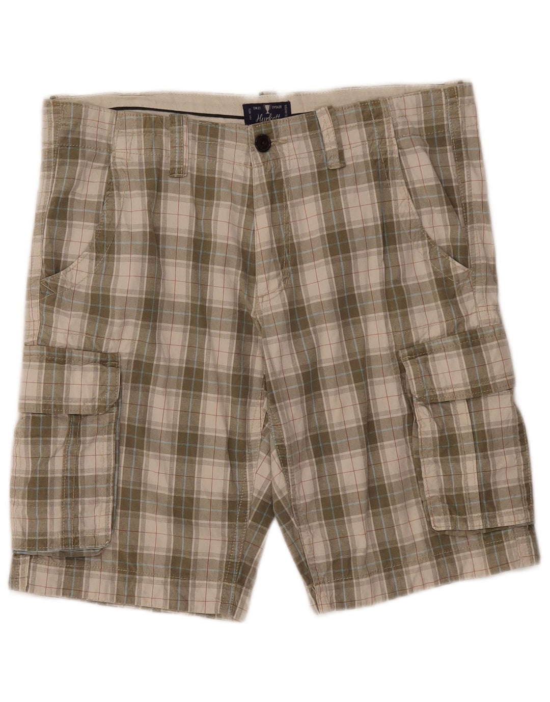 VINTAGE Ανδρικό σορτς Cargo IT 50 Large W38 Green Check