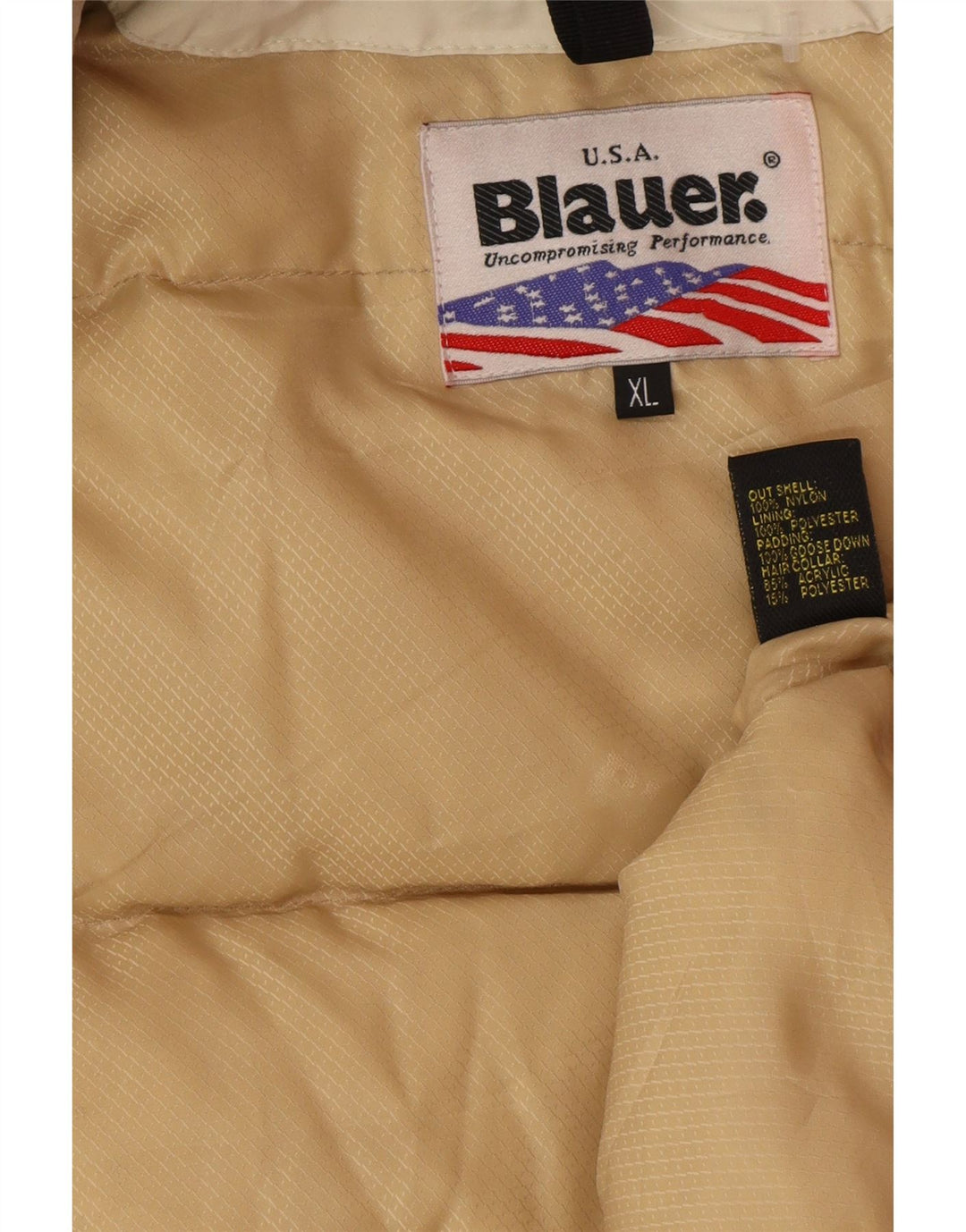Blauer Γυναικείο Military Jacket UK 18 XL Beige Nylon