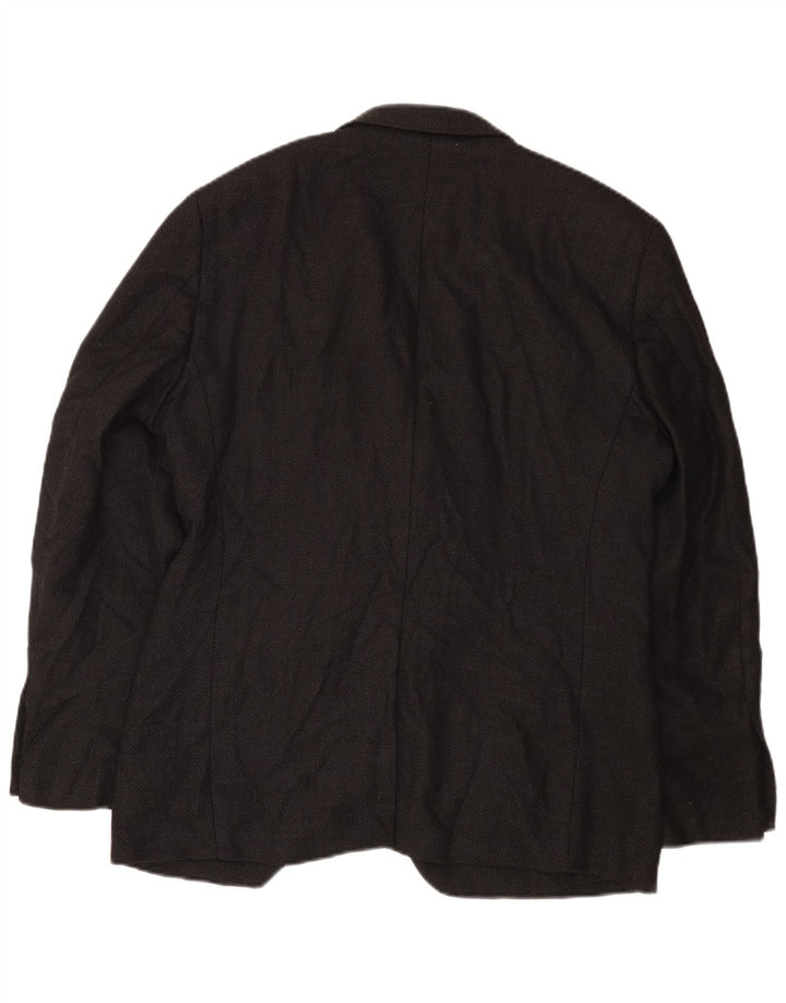 Dkny Ανδρικό σακάκι σακάκι με 2 κουμπιά UK 38 μεσαίο μαύρο μαλλί