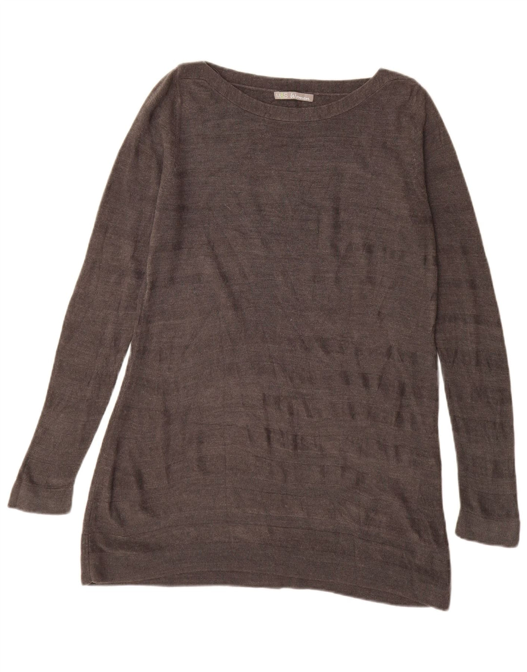 Marks & Spencer Γυναικείο Φόρεμα Jumper UK 14 Μεσαίο Γκρι Ακρυλικό