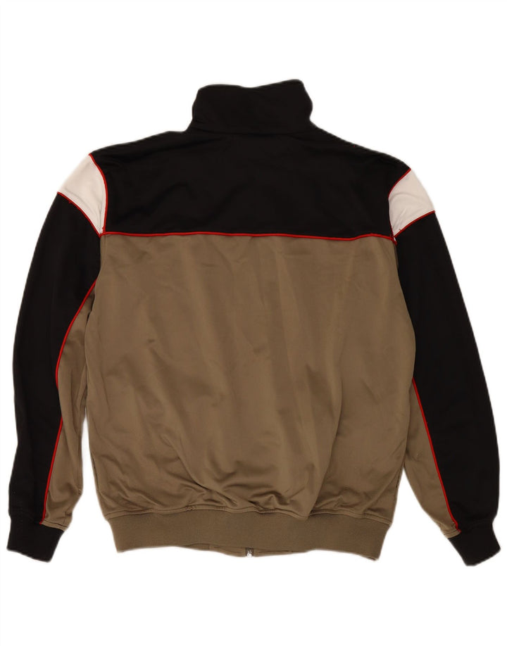 Ανδρική φόρμα Kappa Top Jacket Μεσαίου καφέ χρώματος πολυεστέρας