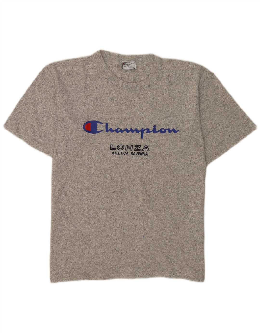 Ανδρικό T-Shirt Champion Graphic Top Large Grey Flecked