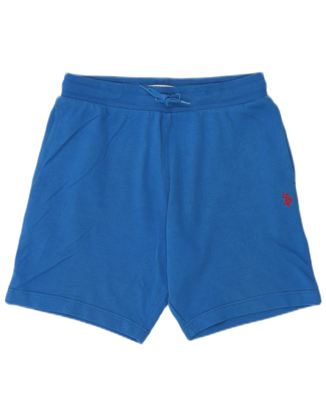 US POLO ASSN. Ανδρικό αθλητικό σορτς μεσαίο μπλε βαμβακερό