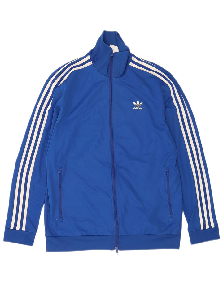 Ανδρική αθλητική φόρμα Adidas Top Jacket μεσαίο μπλε βαμβακερό
