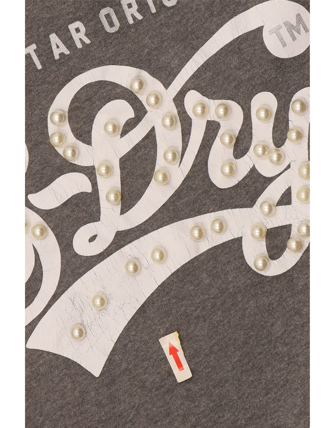 Superdry Γυναικείο Φούτερ μεγάλου μεγέθους Jumper UK 14 Medium Grey Colourblock