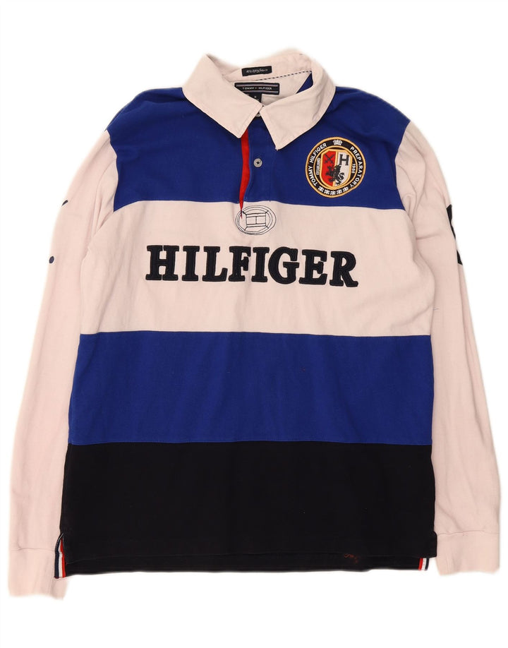 Ανδρικό πουκάμισο ράγκμπι πόλο Tommy Hilfiger, μεσαίο πολύχρωμο