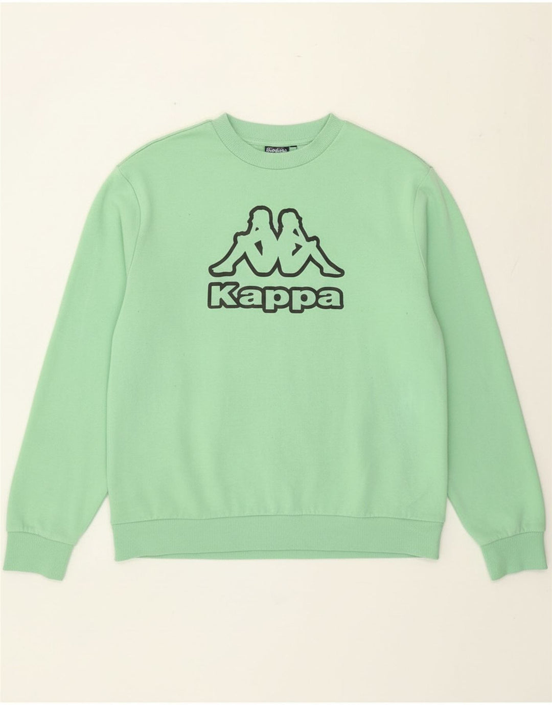 Ανδρικό γραφικό φούτερ Kappa Jumper 2XL Πράσινο Βαμβακερό