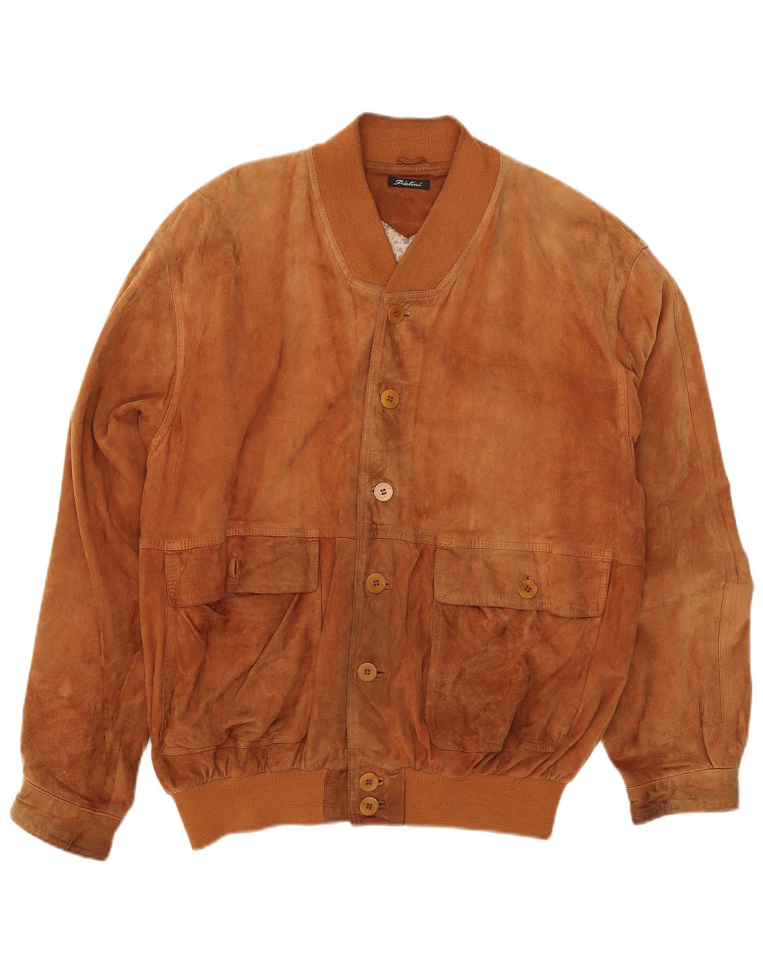 Pielini Ανδρικό Suede Bomber Jacket IT 56 3XL Beige