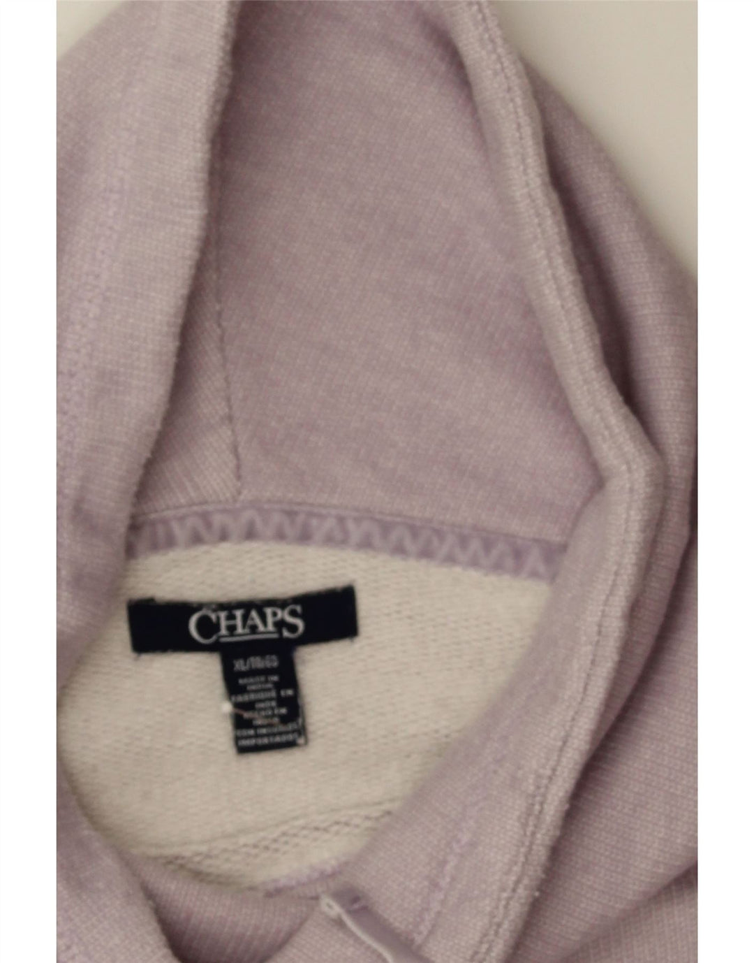 CHAPS Womens Oversized Sweatshirt Jumper UK 18 XL Pink Cotton Vintage Chaps and Second-Hand Chaps from Messina Hembry 