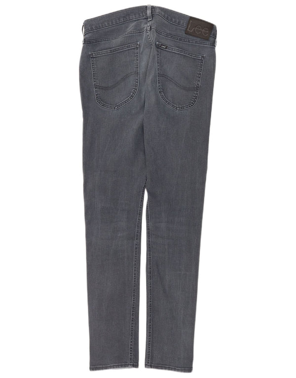 Lee Mens Luke Skinny Jeans W33 L34 Γκρι βαμβακερό