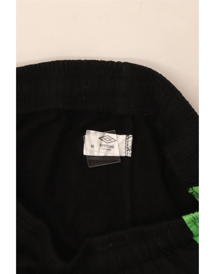 Γυναικεία αθλητική φόρμα UMBRO Παντελόνι Joggers UK 12 Medium Black Colourblock