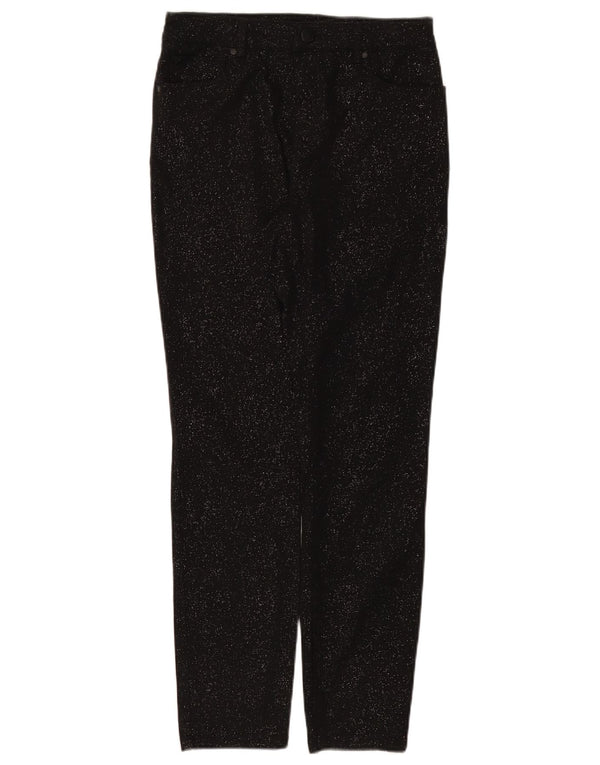 Phase Eight Γυναικείο λεπτό παντελόνι UK 12 Medium W30 L29 Black Flecked