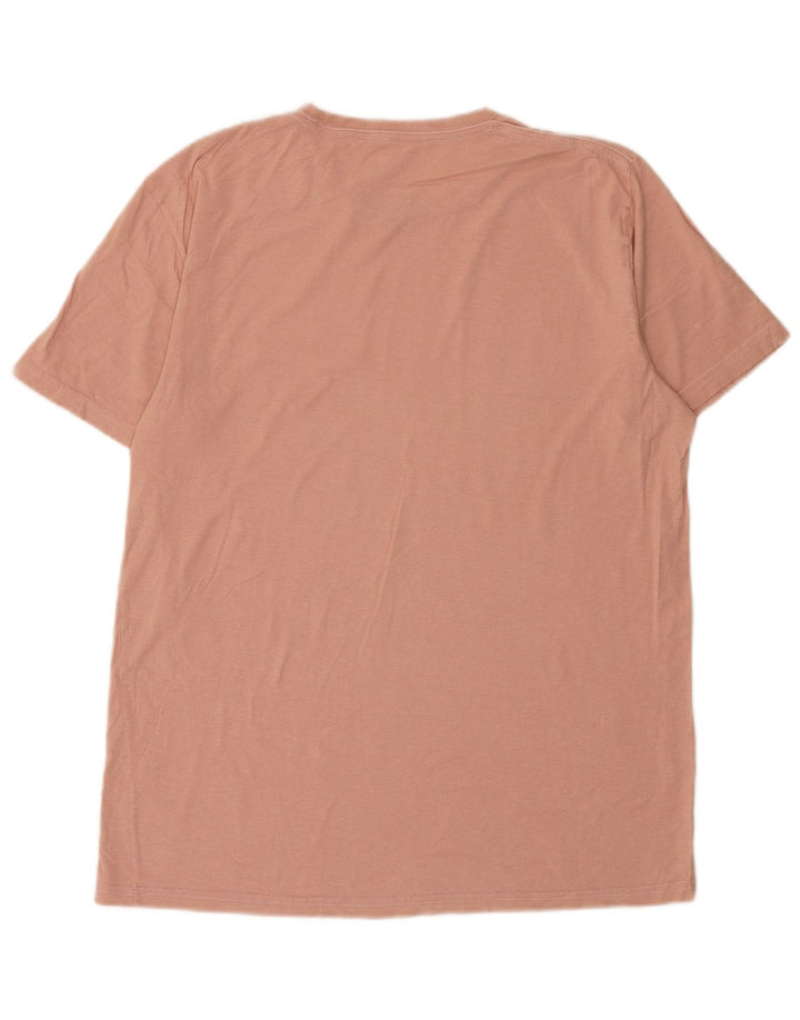 Ανδρικό T-Shirt Volcom Top μεγάλο ροζ βαμβακερό