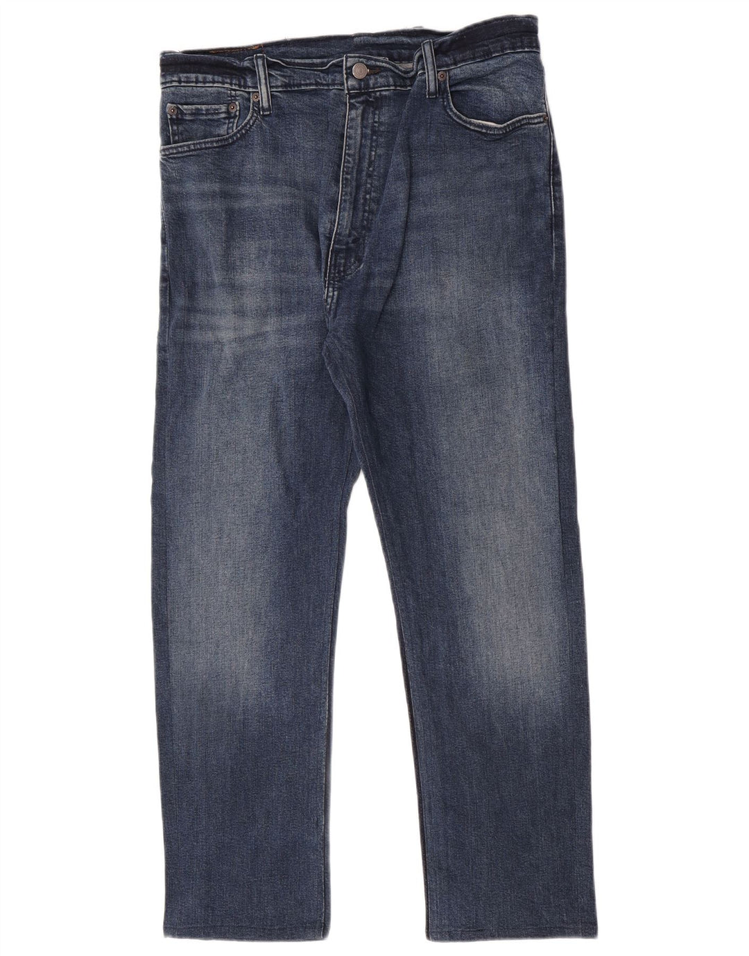 Levi's Mens 513 Slim Straight Jeans W40 L27 Μπλε Βαμβακερό