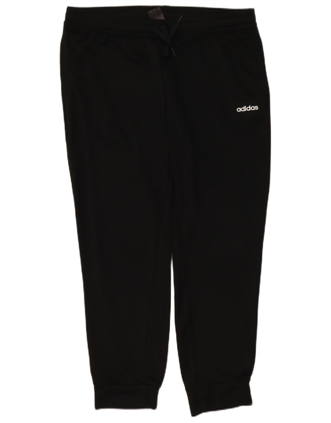 Γυναικεία αθλητική φόρμα ADIDAS Παντελόνι Joggers UK 20/22 XL Μαύρο Πολυεστέρας
