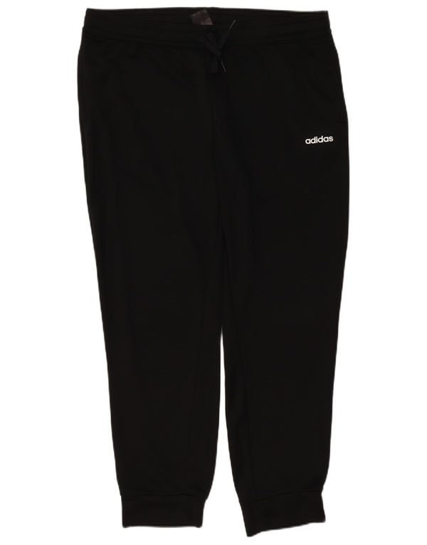 Γυναικεία αθλητική φόρμα ADIDAS Παντελόνι Joggers UK 20/22 XL Μαύρο Πολυεστέρας