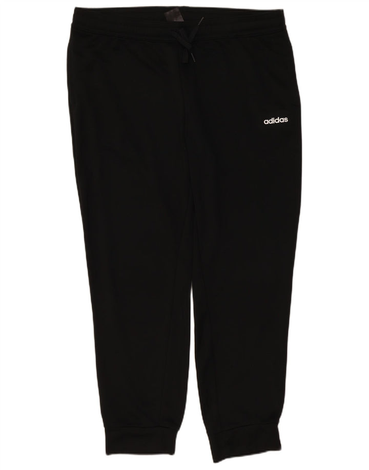 Γυναικεία αθλητική φόρμα ADIDAS Παντελόνι Joggers UK 20/22 XL Μαύρο Πολυεστέρας