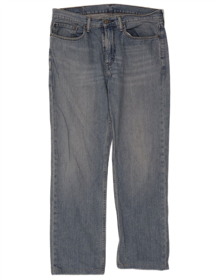 LEVI'S Mens 514 Straight Jeans W34 L30  Blue Cotton