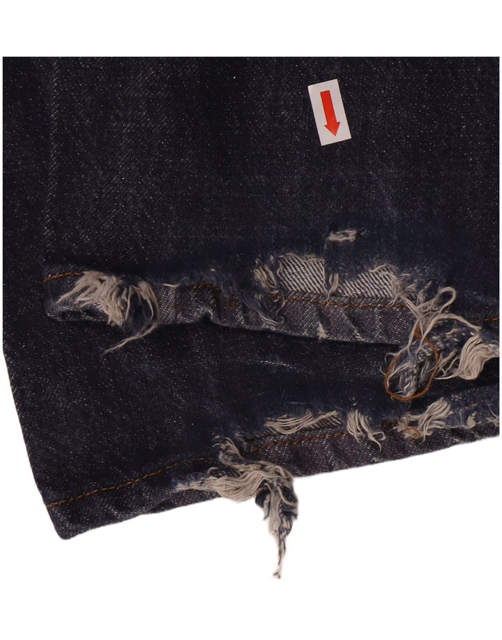 LEVI'S Ανδρικό τζιν 501 ίσιο W34 L30 Navy Blue Cotton