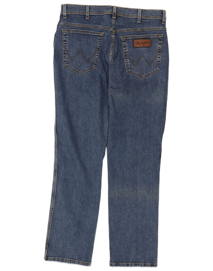 Wrangler Ανδρικό Texas Straight Jeans W36 L32 Μπλε βαμβακερό