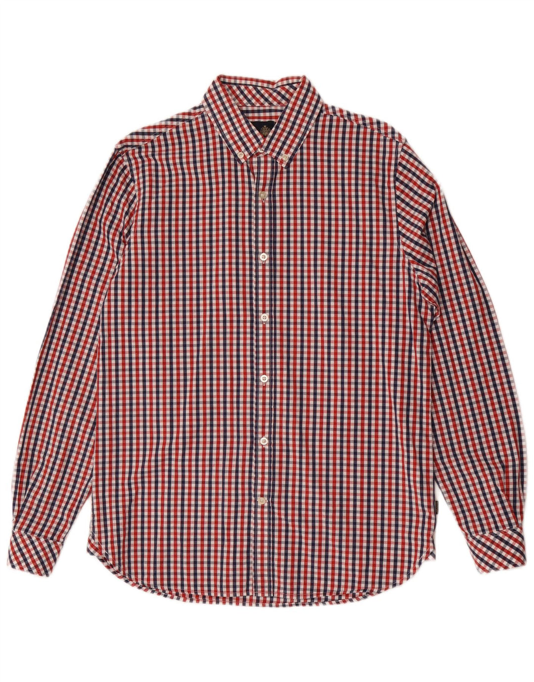 Ανδρικό πουκάμισο Musto, μεσαίο πολύχρωμο Gingham