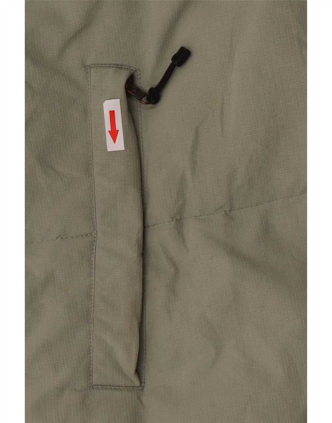 Fila Ανδρικό μπουφάν με κουκούλα UK 40 Large Khaki Polyamide