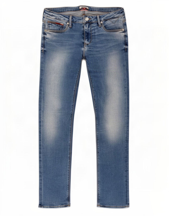 Ανδρικό Slim Jeans Tommy Hilfiger W30 L30 Blue Cotton