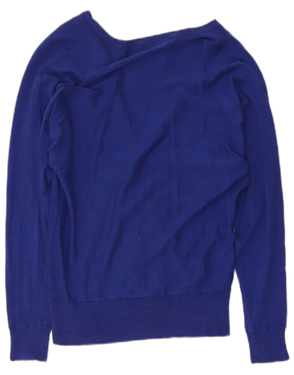 Γυναικεία ζακέτα Ralph Lauren UK 12 Medium Blue Silk