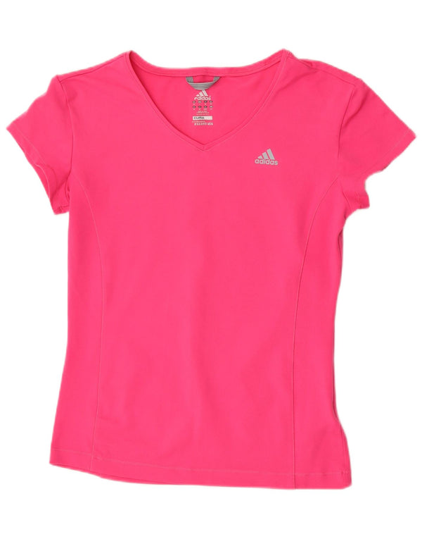 Adidas Γυναικείο T-Shirt Clima 365 Top UK 18 XL Pink Polyester