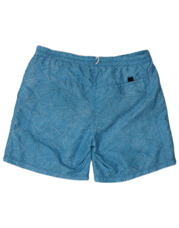 Helly Hansen ανδρικό σορτς κολύμβησης XL μπλε γεωμετρικό πολυεστέρα