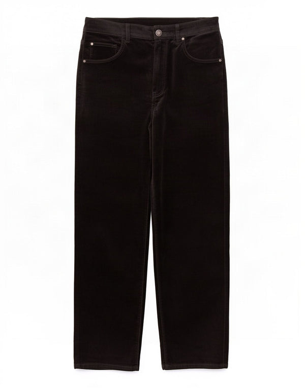 Massimo Dutti γυναικείο ίσιο casual παντελόνι EU 38 Small W28 L28 Navy Blue