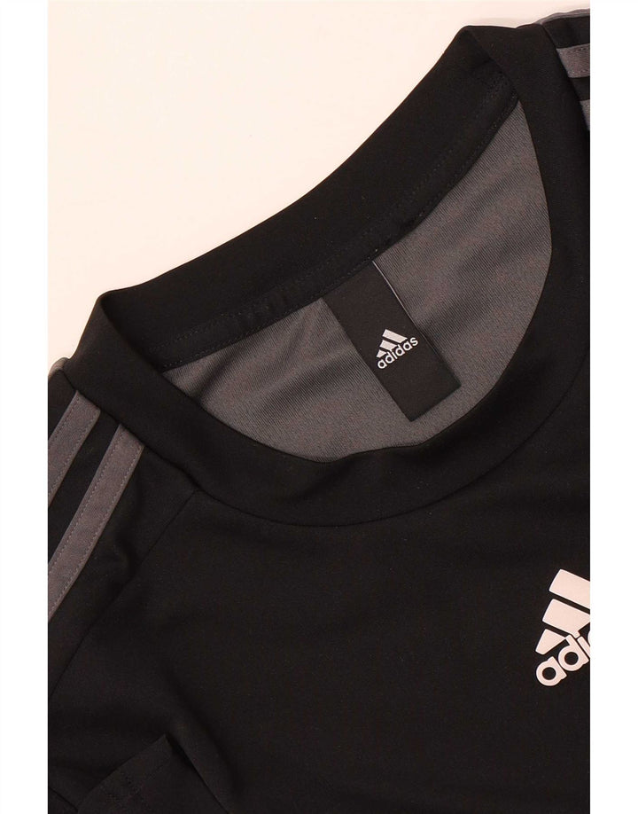 Ανδρικό T-Shirt Adidas Top Medium Black Colourblock