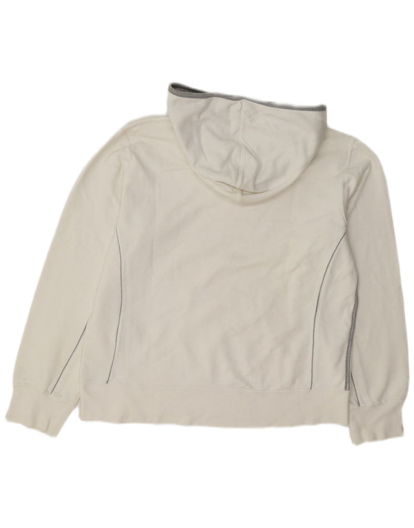 Champion Womens Heritage Classics Hoodie Jumper UK 18 XL Λευκό βαμβακερό