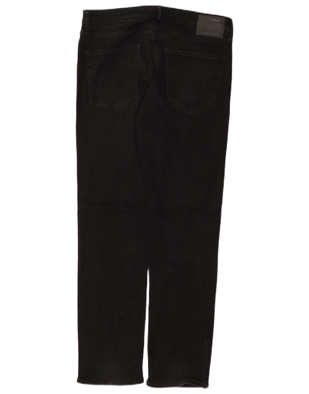 Jack & Jones Ανδρικό τζιν ίσιο W34 L34 μαύρο βαμβακερό