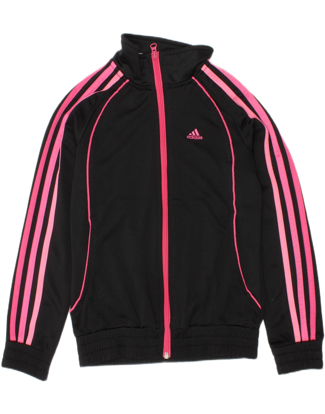 Κορίτσια αθλητική φόρμα Adidas Top Jacket 9-10 Years Black Polyester