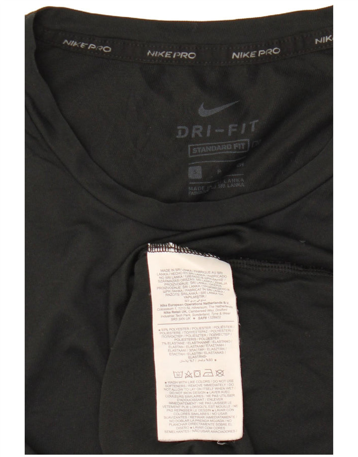 Μπλουζάκι NIKE Ανδρικό Dri Fit Standard Εφαρμογή Τοπ μικρού μαύρου πολυεστέρα