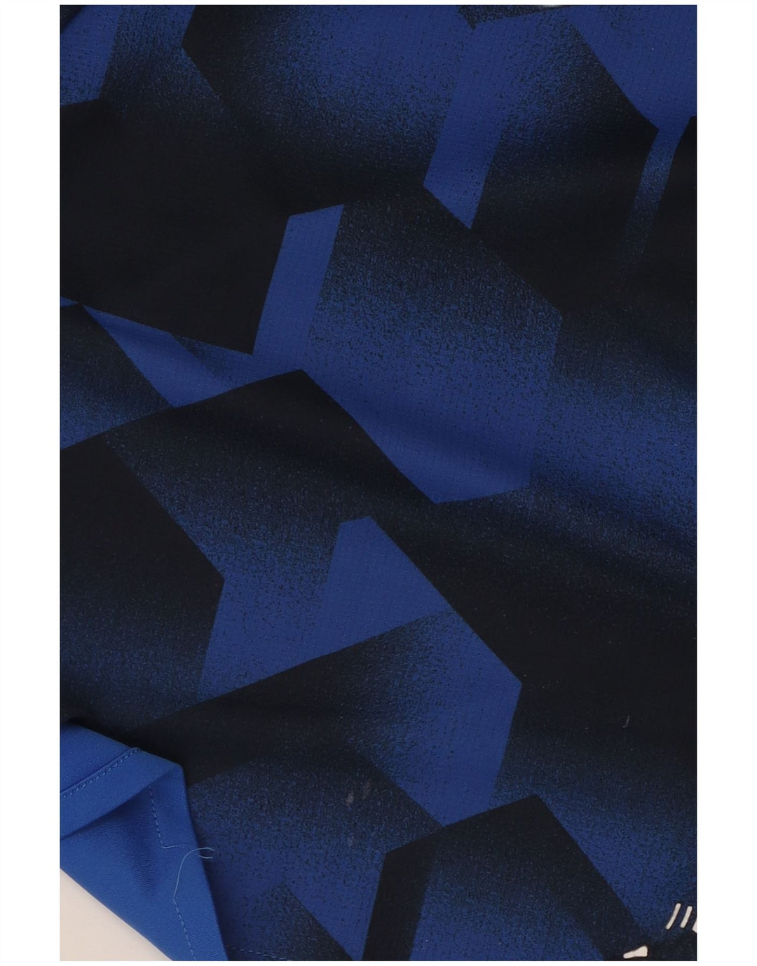 Ανδρικό γραφικό μπλουζάκι Adidas Climalite Top Μικρό μπλε γεωμετρικό πολυεστέρα