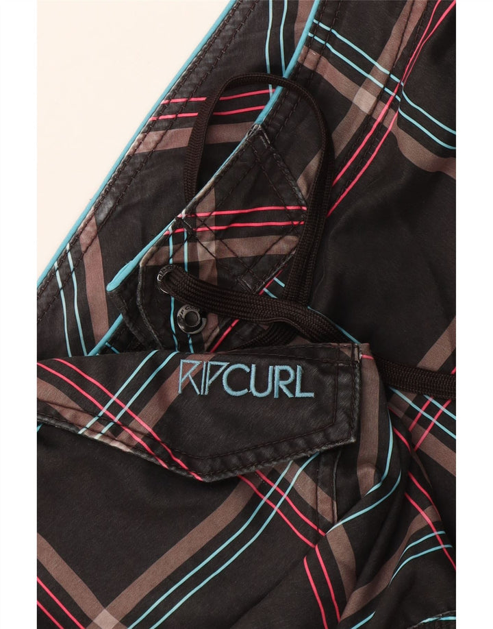 Ανδρικό γραφικό σορτς κολύμβησης Rip Curl XL Grey Check