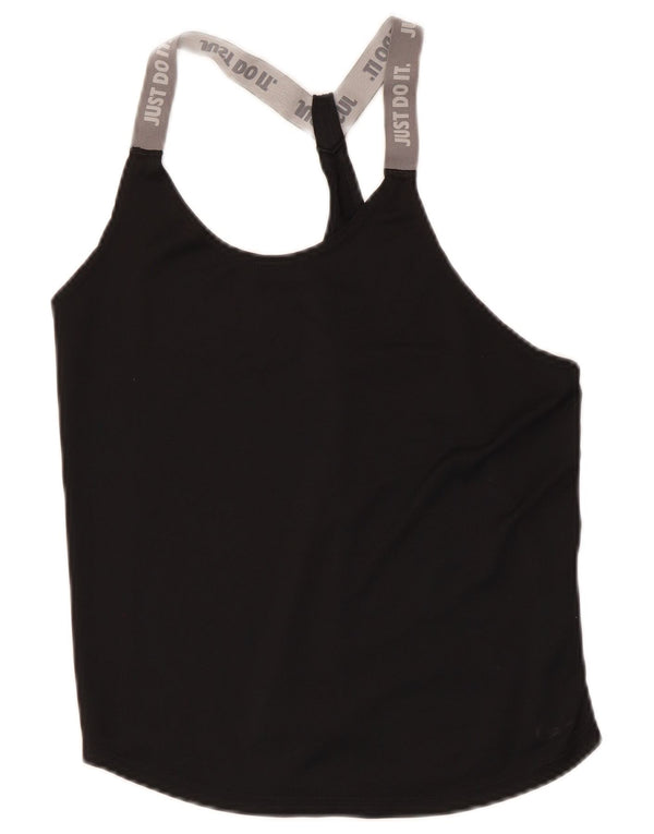 Γυναικείο γραφικό γιλέκο Nike Top UK 8 Small Black Colourblock Πολυεστέρας