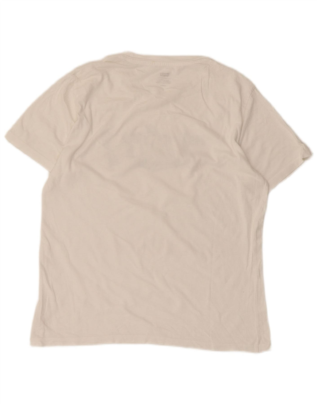 Γυναικείο γραφικό T-Shirt LEVI'S Top UK 10 Small White