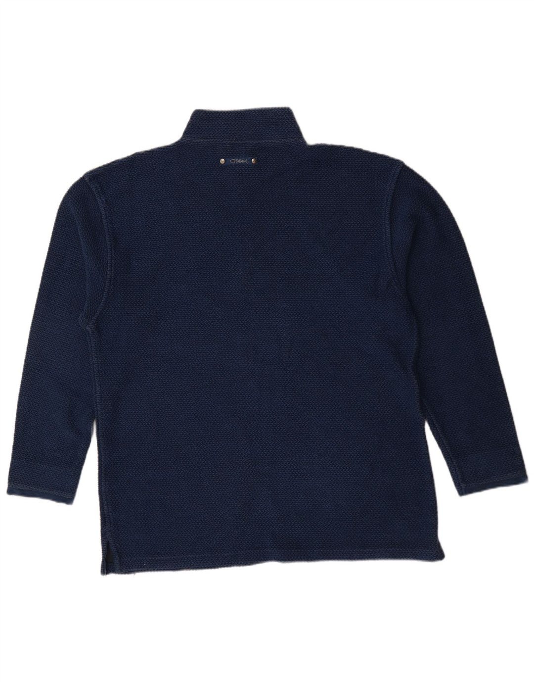 Ανδρικό φούτερ Weird Fish με φερμουάρ Jumper 2XL Navy Blue Cotton