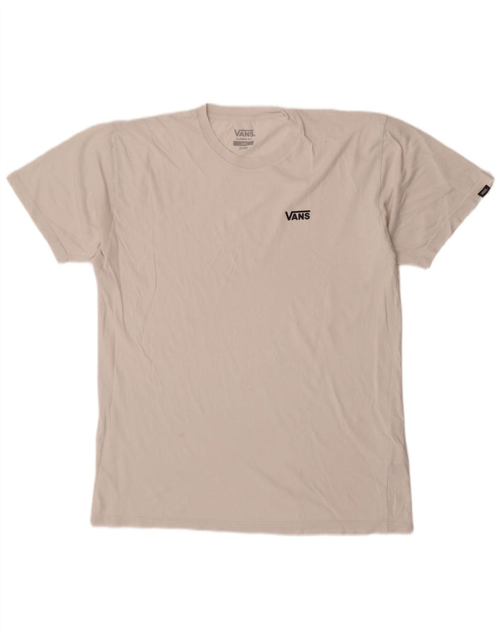 Ανδρικό T-Shirt Vans Classic Fit Top μεγάλο λευκό βαμβακερό
