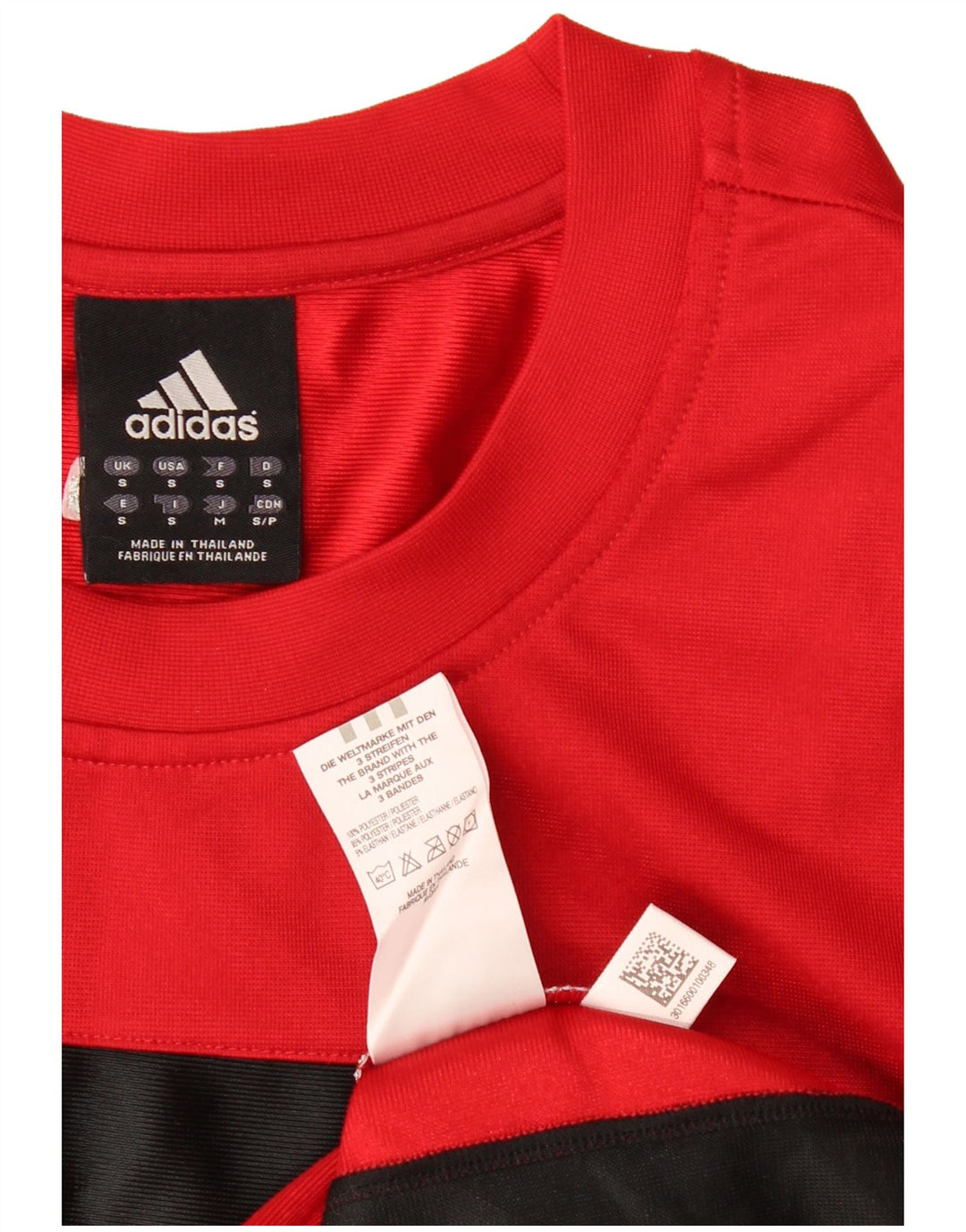 Ανδρικό γραφικό γιλέκο ADIDAS Top Small Red Colourblock Πολυεστέρας