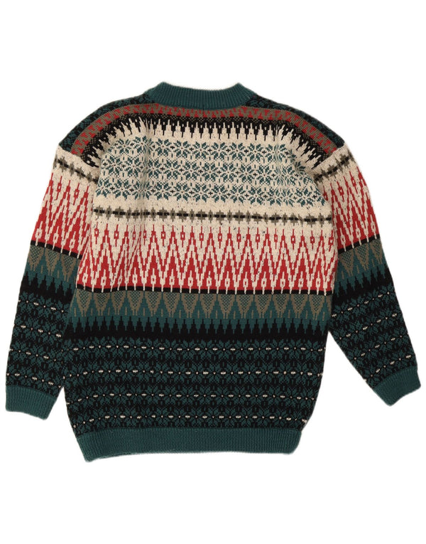 Esprit Γυναικείο πουλόβερ με λαιμόκοψη EU 40 Medium πολύχρωμο Fair Isle
