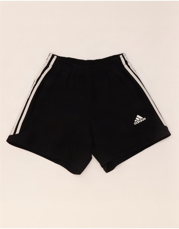 Ανδρικό αθλητικό σορτς Adidas Climalite από μικρό μαύρο πολυεστέρα