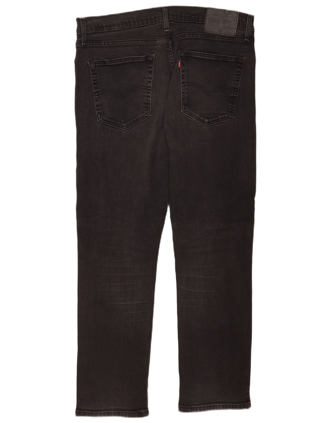 Ανδρικό τζιν Levi's Straight W36 L30 μαύρο βαμβακερό