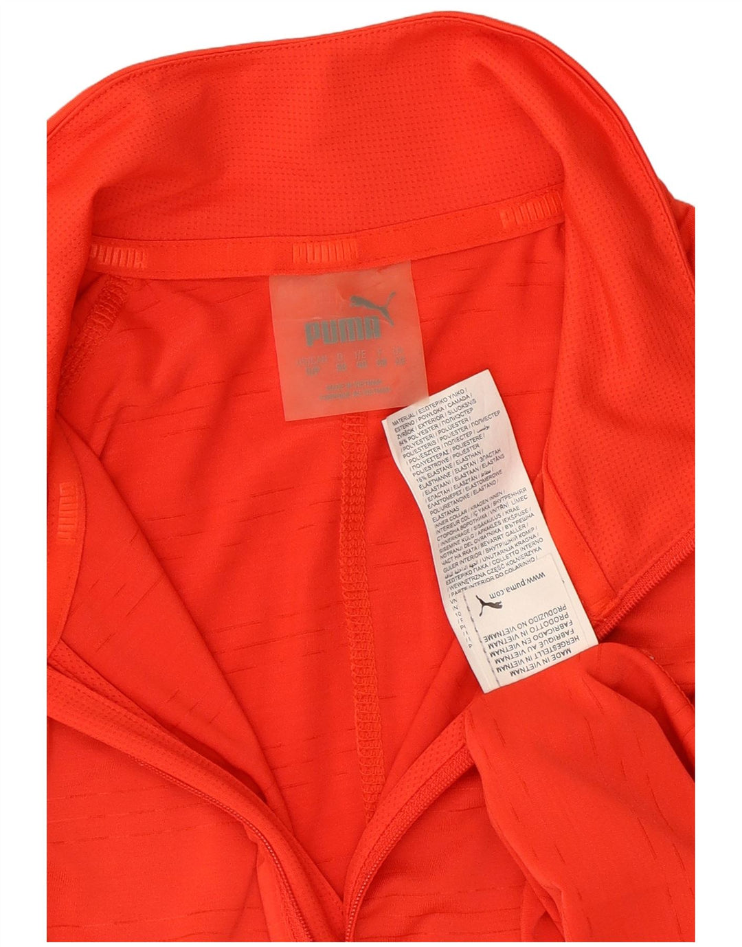 Γυναικεία φόρμα πουλόβερ με φερμουάρ Puma Top 10 UK Small Red Polyester