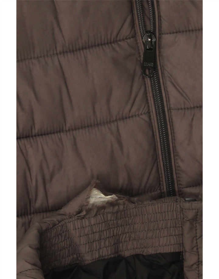 Liu Jo Ανδρικό μπουφάν με επένδυση UK 40 Large Grey Polyamide