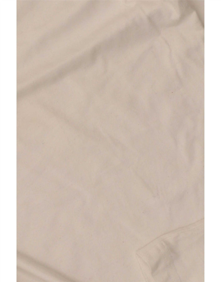 Ανδρικό T-Shirt Crew Clothing Top μεγάλο λευκό βαμβακερό