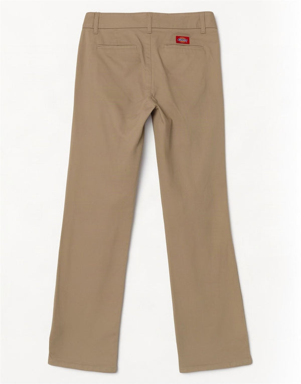 Dickies Γυναικείο Bootcut Casual Παντελόνι US 7 Medium W30 L31 Beige βαμβακερό